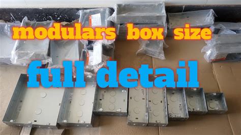 metal box size